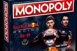 Monopoly 'Red Bull' board game with Verstappen and Perez launched