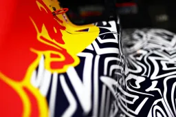 Was dit eigenlijk de livery voor de Red Bull van Verstappen in Singapore?