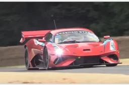 Brabham BT62 schittert bij Goodwood Festival