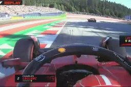 Woedende Leclerc wil gridstraf voor Hamilton: "What the F***!"