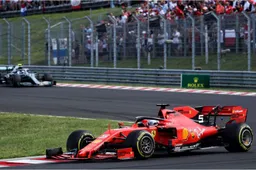 Vettel baalt van het verlies van de Duitse Grand Prix