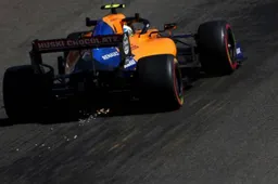 Watch: Lando Norris' live reaction to engine failure at the Belgian Grand Prix