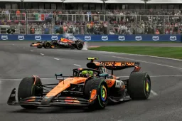Supreme Norris vence um caótico Grande Prêmio da Austrália, Verstappen P2