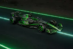 Sauber unveils special livery for Las Vegas Grand Prix