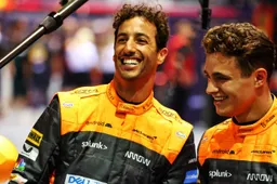 Ricciardo takes over F1 microphone and interviews Norris in Japan