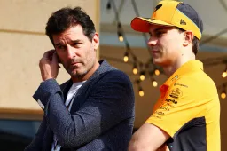 Piastri got no advice from his manager Mark Webber on 'Papaya rules'