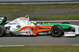 Fisichella vliegt op Spa naar de eerste pole voor Force India