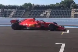 Leclerc inmiddels al eerste meters gemaakt namens Ferrari!