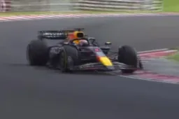 Gefrustreerde Verstappen botst met Hamilton in jacht op podiumplek