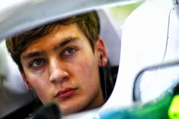 George Russell reveals a Juan Pablo Montoya inspired helmet for 1000th race