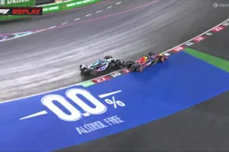 Verstappen en Ocon gaan tegen elkaar tekeer bij incident in Las Vegas