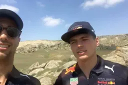 Max Verstappen en Daniel Ricciardo over de performance van hun "V12 Lada Sport RS"