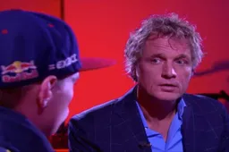 Max Verstappen bang voor spinnen....