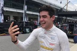Van Kalmthout revancheert zich in Indianapolis: "Nog nooit zo blij geweest!"