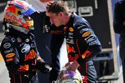 Verstappen weet ook buiten de baan van Perez te winnen