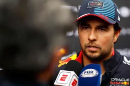 Heeft Perez nog plezier in F1? 'Zo zou ik het niet zeggen, maar dat wil ik mijn kinderen niet leren'
