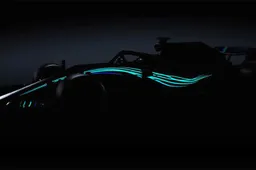Mercedes geeft teaser van de nieuwe W09