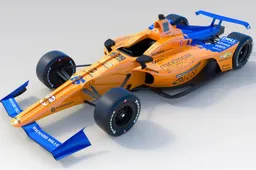 Met deze auto rijdt Fernando Alonso dit jaar de Indy500!
