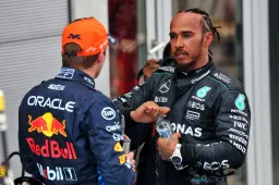 Russell shows Hamilton how it's done: 'I should've been there'