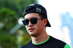No Formula 1 for Zhou and he can no longer enter this class either!