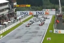 WATCH: 2008 Belgian Grand Prix Highlights