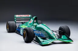 Jordan utilizada por Schumacher vai ser leiloada