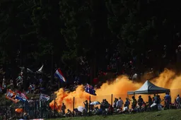 Call from drivers: 'Please stop using flares in the stands'