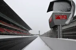 Formula 1 circuits...in the snow!