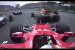 Onboard video: De MEGA start van Verstappen in Canada