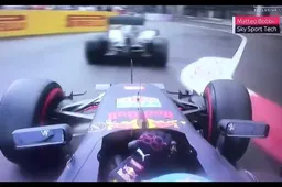 Kijken: In 2016 maakte Hamilton dezelfde fout als Vettel, maar kreeg geen straf