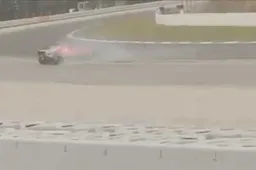 Video: de crash van Kimi Raikkonen