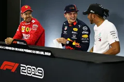 Vettel gaat Verstappen kerstkaart sturen: "Krijg denk ik opnieuw geen antwoord"