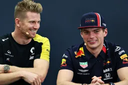 Hulkenberg had bijna naast Verstappen gezeten: “Ik kan beter niet kijken”