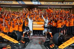 McLaren and Norris miss out on record due to crash with Verstappen