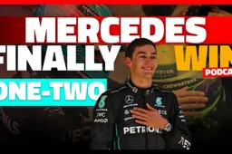 GEORGE RUSSELL FINALLY WINS and Max Verstappen is a sore loser | F1 Podcast