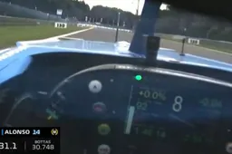 F1 komt met helmcamera in F1: een rondje mee over Spa met Alonso