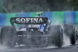 Latifi tops wet FP3 session, with Albon in third! Leclerc beats Verstappen