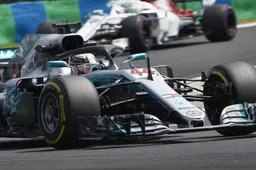 Hamilton: "Het was een soort van ballet op de baan"
