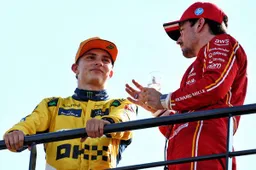 Piastri happy after qualifying: 'Good day for Leclerc family'