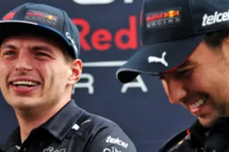 Verstappen laughs hard after Perez's Australian statement