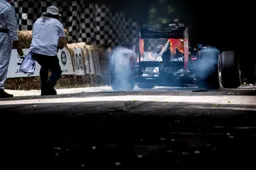WATCH: Light those rear wheels up! F1 donut action at Goodwood!