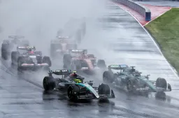 Watch: Drivers tip-toe at the start of the Canadian Grand Prix