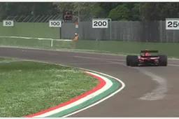 Ferrari F92A uit 1992 laat weer van zich horen op Imola