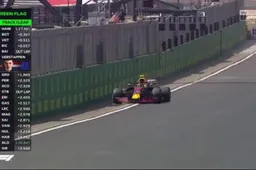 BREAK: Verstappen valt stil tijdens VT1 Silverstone!