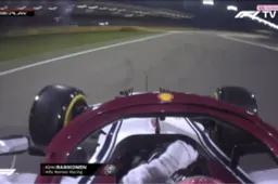 Raikkonen spint al vroeg tijdens VT2 in Bahrein