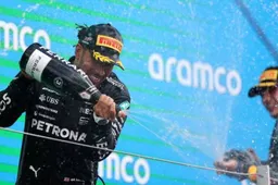 Hamilton na podium in thuisrace: 'Onverwacht, maar nog veel werk te doen'