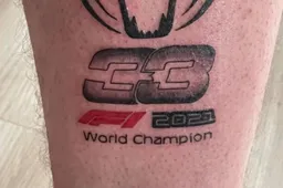 Toegewijde Verstappen-fan zet uitkomst F1-kampioenschap alvast op zijn lichaam