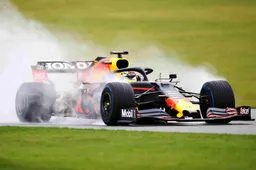 Images: Perez meets Red Bull car on wet Silverstone