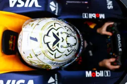 Verstappen moet wisselen van helm na eerste ronden in Qatar