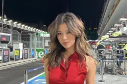 Who is Alex Albon's girlfriend, Lily Muni He?